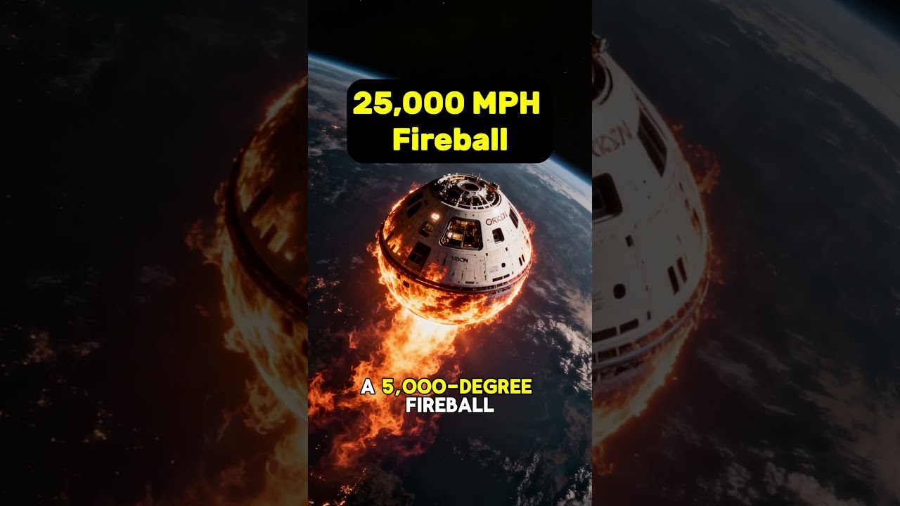 Astronauts Ride a 5,000°F Fireball Back to Earth | Artemis II