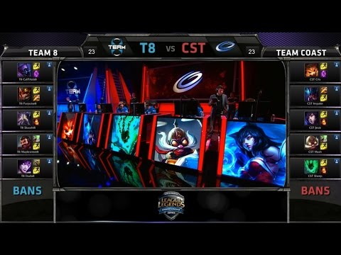 NA LCS T8 vs CST Game 1 Highlights (NA LCS Spring 2015)