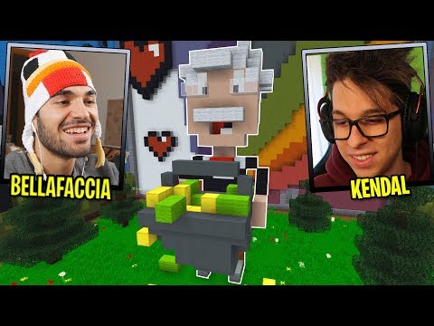 BUILD BATTLE DIVERTENTE CON DOPPIA WEBCAM - Minecraft ITA