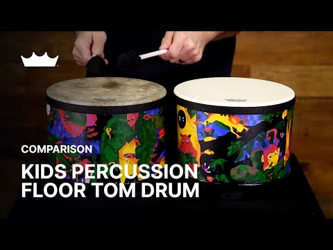 Kids Percussion Floor Tom Sound Comparison | Remo