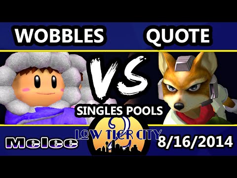 LTC2 - Quote (Fox) Vs. Wobbles (Ice Climbers) SSBM Pools - Smash Bros. Melee