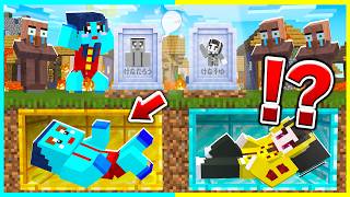 2人とも死んだふりしてママにドッキリマインクラフト【まいくら / マインクラフト】