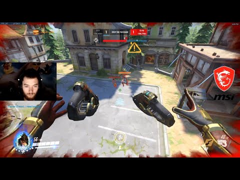 Overwatch Tracking God Dafran Playing Top Ranked Tracer - Road To Rank 1 Spot -