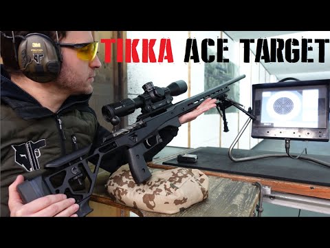 Tikka T3X ACE Target (6.5 Creedmoor) // Shooting test 300 meters & first impressions