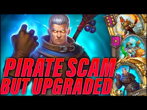 Pirate Scam but With a Big Upgrade | Dogdog Hearthstone Battlegrounds