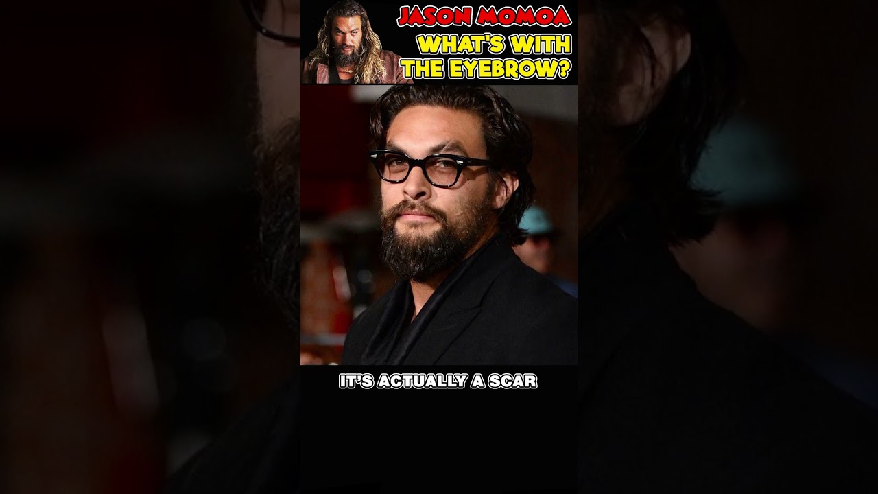 Jason Momoa's Eyebrow... Ever Wondered?