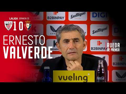 Imagen de portada del video 🎙 Ernesto Valverde | post Athletic Club 1-0 CA Osasuna | J33 LaLiga EA Sports