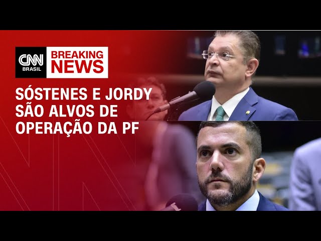 Sóstenes Cavalcante e Carlos Jordy são alvo da PF por desvio de cota parlamentar | CNN NOVO DIA