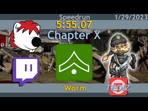 [Worm | Speedrun] Chapter X SHC - Conker: Live & Reloaded (5:55.07)