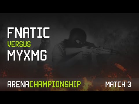 Fnatic vs myXMG Game 3 - Arena Championship