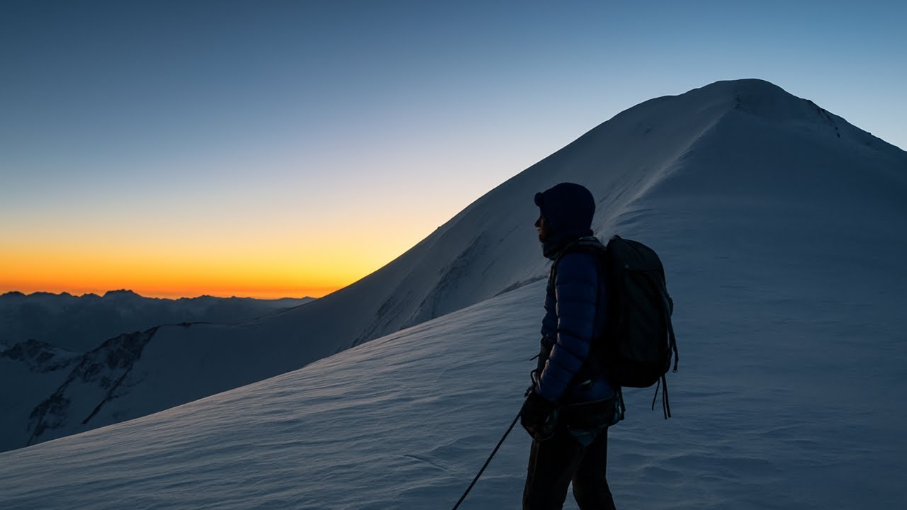 Ascension du Mont Blanc en automne