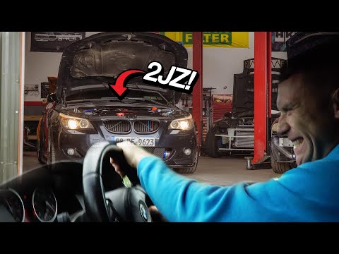 Driving a 2jz BMW