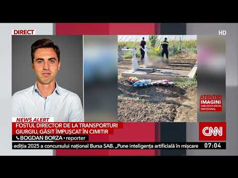 Un fost director de la Transporturi a fost găsit mort într-un cimitir din Giurgiu