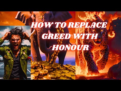 REPLACE  GREED WITH HONOUR.https://www.youtube.com/@TEEGMOTIVATION?sub_confirmation=1