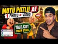 Instagram Viral Motu Patlu Wali Ai Video Kaise Banaye Trending Motu Patlu Vilage Video Editing 2026