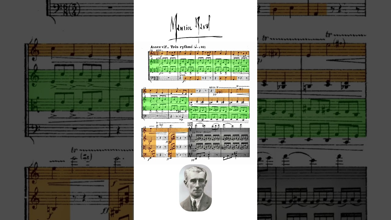 Ravel Quartet Scherzo (1/3)