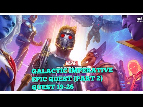 #FrontierGaming #Marvelfuturefight #Epicquest EPIC QUEST  GALACTIC IMPERATIVE (PART-2) QUEST 19-26
