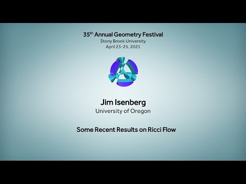 Some Recent Results on Ricci Flow - Jim Isenberg