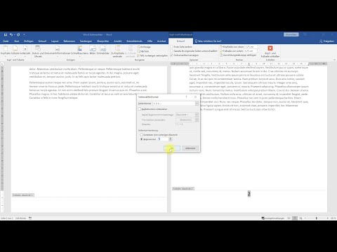 Page numbers starting with 1 from page 2 – Word tutorial
