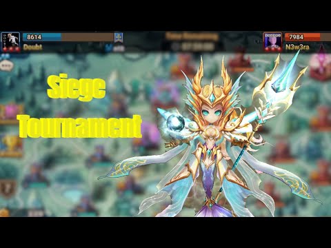 Molly Is The Best Siege Defence Unit in Siege Tournament Round 3 Doubt vs N3w3ra - Summoners War