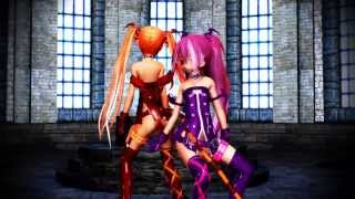 [MMD] Kiss me Aishiteru - Rhea Ver. Alice & Arisa Mitsuko LG Devil [HD] 1080p