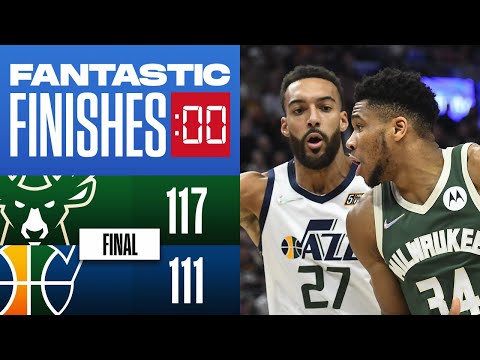 Final 1:26 WILD ENDING Bucks vs Jazz 👏🍿