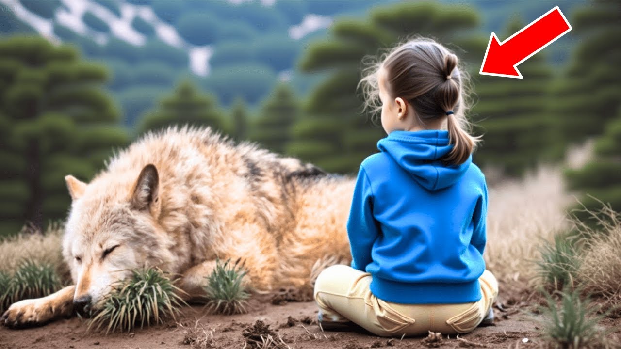 A Little Girl Saved A She-Wolf From A Trap; A Few Years Later, She Saved Her Life.