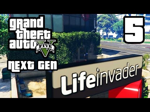 GTA 5 Next Gen Walkthrough Part 5 - Xbox One / PS4 - LIFEINVADER - Grand Theft Auto 5