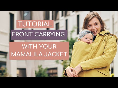 mamalila-Tutorial: Babytragen mit Tragejacke