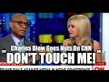 'Don't touch me' Charles Blow goes NUTS at Trump Supporter Kayleigh McEnany