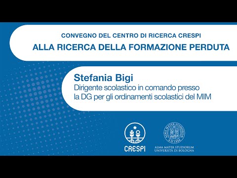 Stefania Bigi - Convegno CRESPI (Bologna - 28/03/2025)
