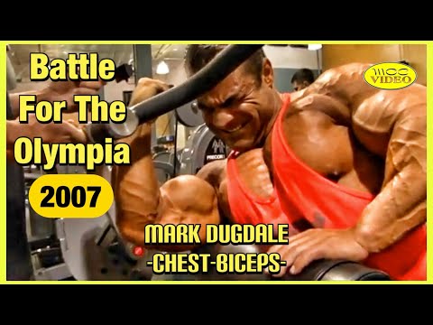 MARK DUGDALE -CHEST- (2007) BATTLE FOR THE OLYMPIA DVD