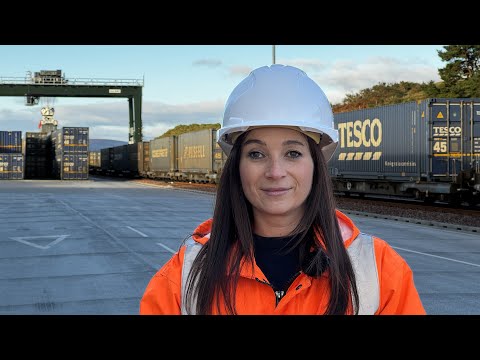 Scotland's Railway - Highland Spring Group's new railfreight terminal