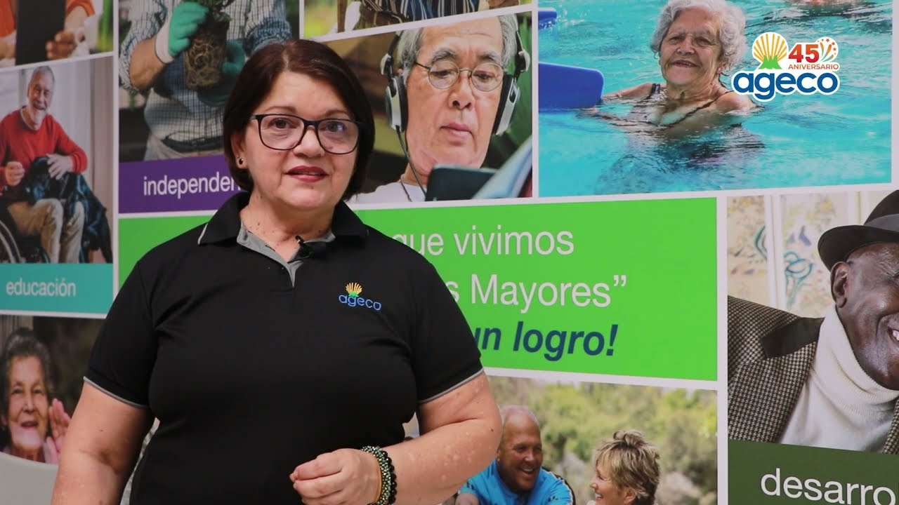 Mensaje de Sandra Fonseca, gestora del Programa Personas Mayores Voluntarias