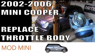 Replace R53 MINI Cooper Throttle Body P1125 P1126 P0638  2002-2006
