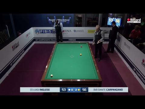 Carpanzano Dante VS Inglese Luigi - 20° Campionato Italiano Firenze
