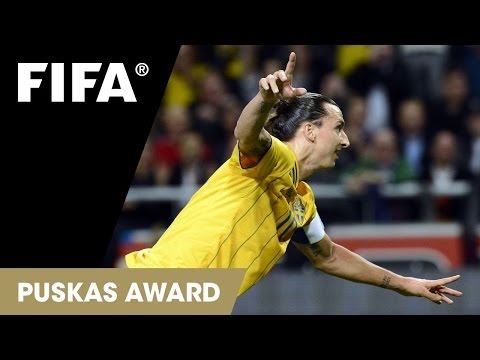 Zlatan Ibrahimović Bicycle Kick Goal | FIFA Puskas Award 2013 WINNER