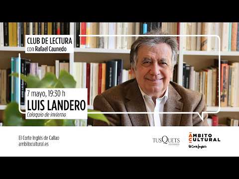 Presentación del libro «Coloquio de invierno» de Luis Landero