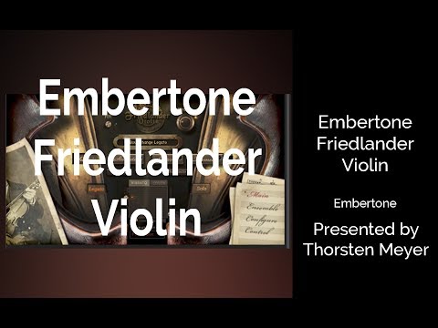 Embertone Friedlander Violin Demo 2