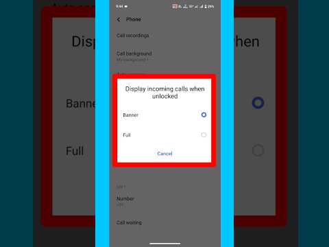 Display incoming calls when unlocked vivo phone settings #shorts #shortsviral #callsettings