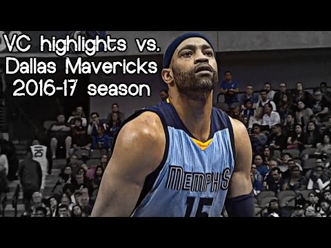 Vince Carter 10 pts, 2 ast & 2 reb @ his former Mavericks (NBA RS 2016/2017) - 03.03.2017