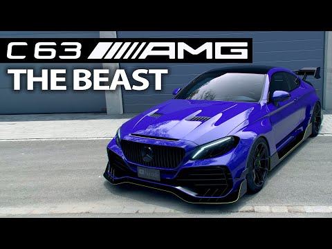 C63 AMG WIDEBODY KIT by hycade