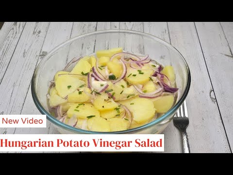 How to Make Hungarian Potato Salad with Vinegar Dressing (No Mayo!)