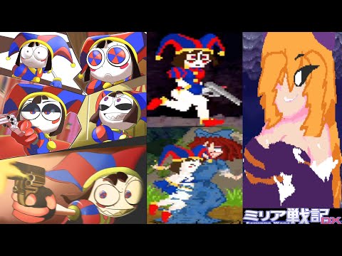 Echidna Wars DX:  Amazing Digital Circus Pomni