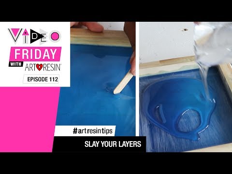 How Do You Pour Multiple Resin Layers? Video
