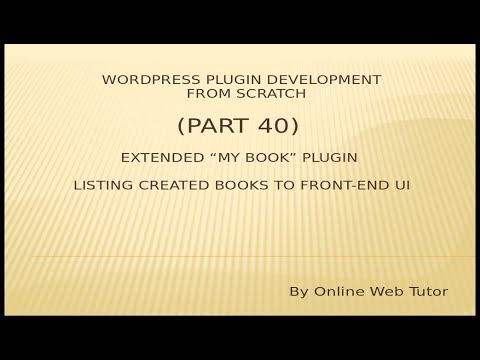 Wordpress Plugin Development tutorial from scratch Part 4 Wordpress Submenus of Plugin Menu