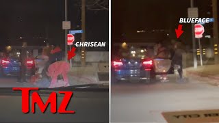 Chrisean Rock Fights Two Women While Trying to Get Blueface in Her Car | TMZ