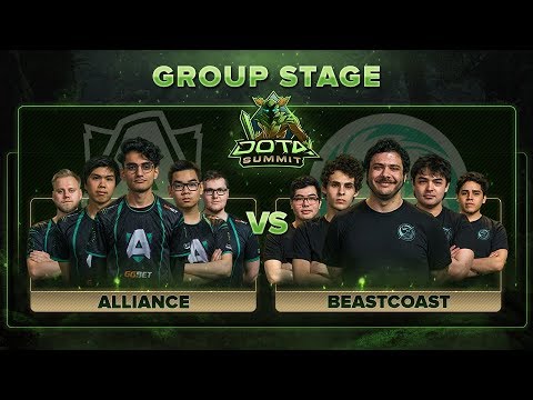 Alliance vs beastcoast Game 1 - Dota Summit 10: Group Stage