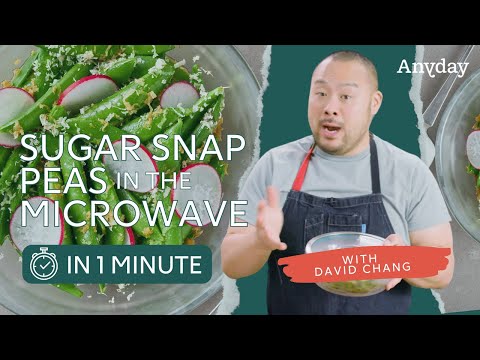 Chef David Chang makes the EASIEST and FASTEST Veggie Side in the Microwave