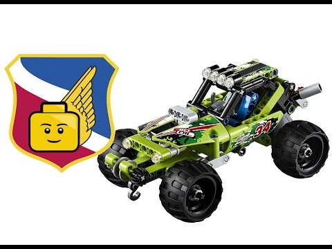 Vidéo LEGO Technic 42027 : Le buggy du désert
